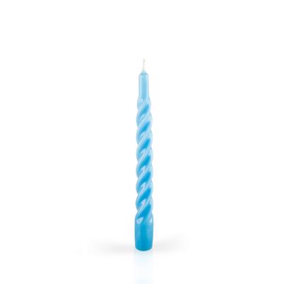 Kunstindustrien Twist Candle Lys Light Blue